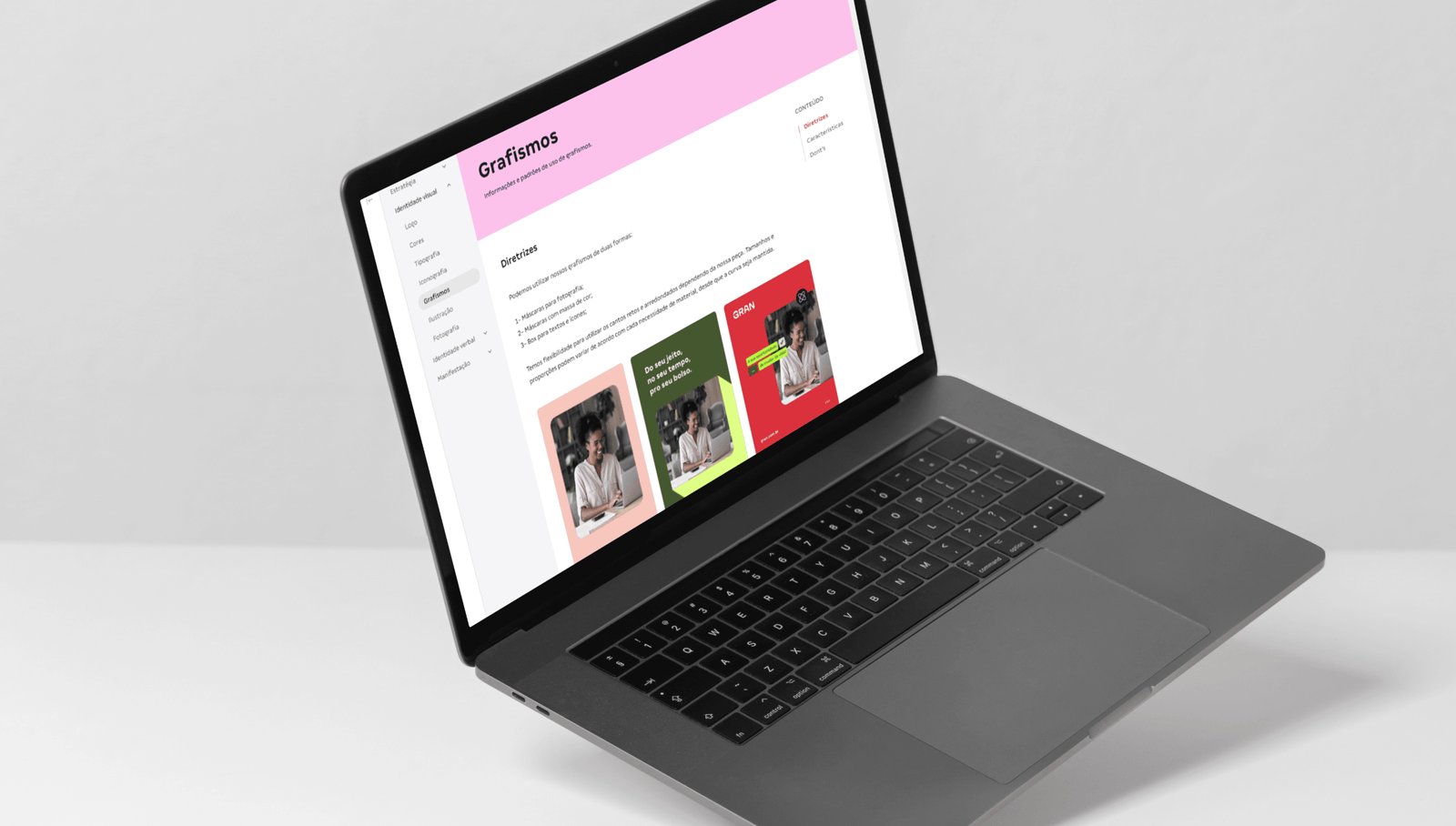 Gran Cursos — mockup 1